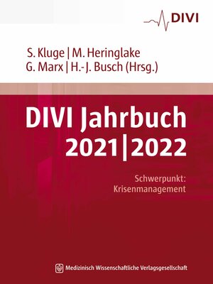 cover image of DIVI Jahrbuch 2021/2022